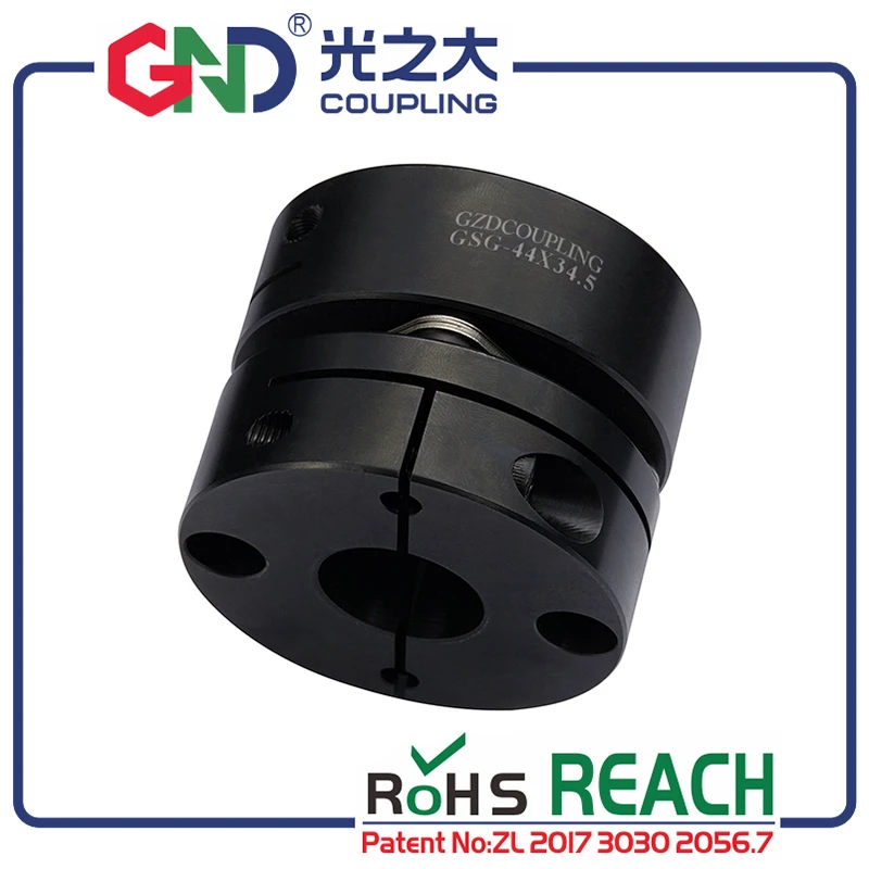 GSG 45# стальной одиночный зажим диафрагмы серии GND муфта вала D19mm, L20mm