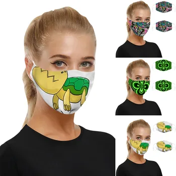

2pc Facemask Universal Dust-proof And Smog-washable Topmask Adults In Europe And America Windproof Mouth-muffle For Men Women