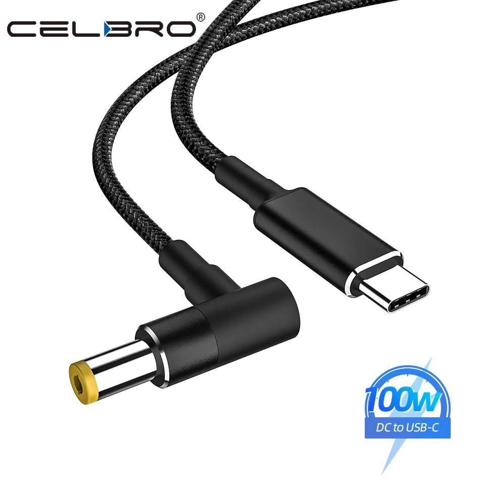 Универсальный преобразователь USB Type C PD для ноутбуков зарядный кабель провод
