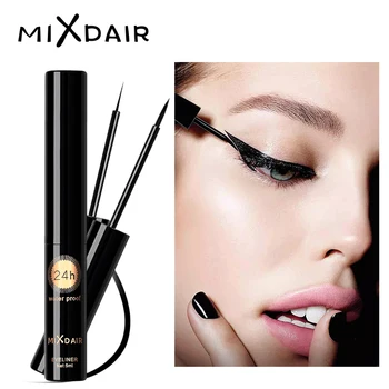 

MIXDAIR Liquid Eyeliner Waterproof Long Lasting Smooth Easy to Wear Eye Liner Maquiagem Profissional Completa eyeliner stamp