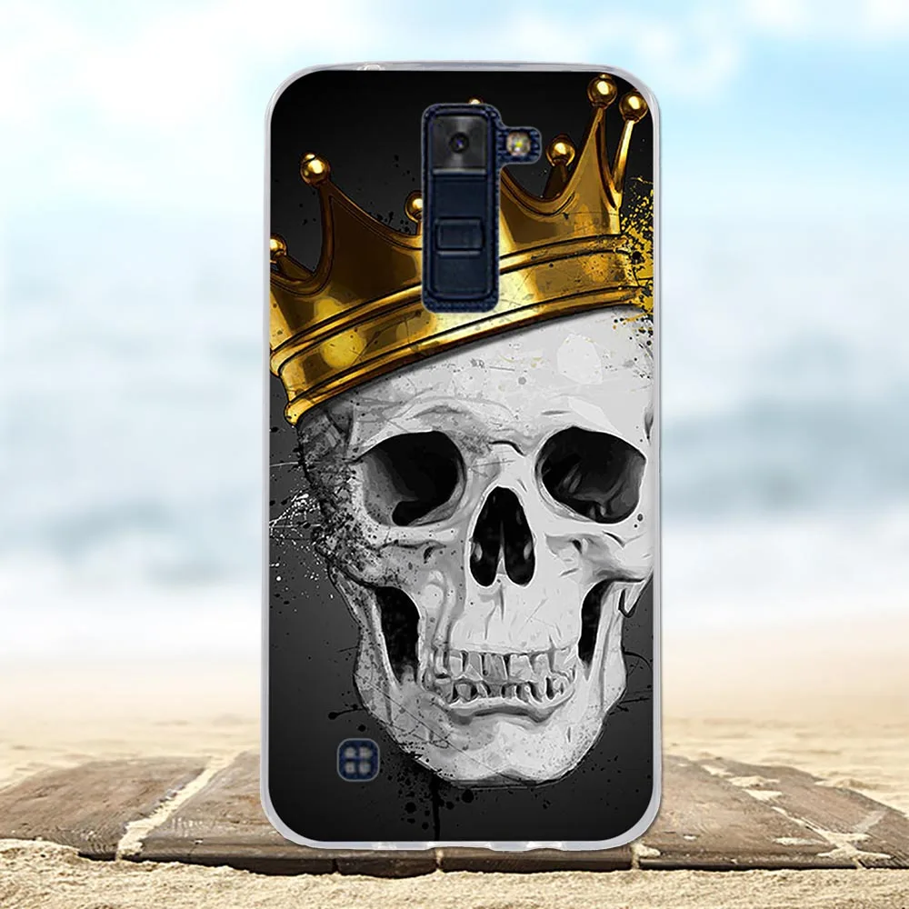 46 Мягкий чехол из ТПУ для LG K8 LTE K350 K350E K350N, силиконовый чехол для телефона, чехол для LG K8, чехол для LG K8 LTE, чехол - Цвет: 46