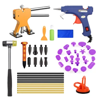 

47pcs Car Body Paintless Dent Repair Tools Glue Gun Puller Lifter Hail Damage Removal Tool Sucker Suction Cup DIY Tools