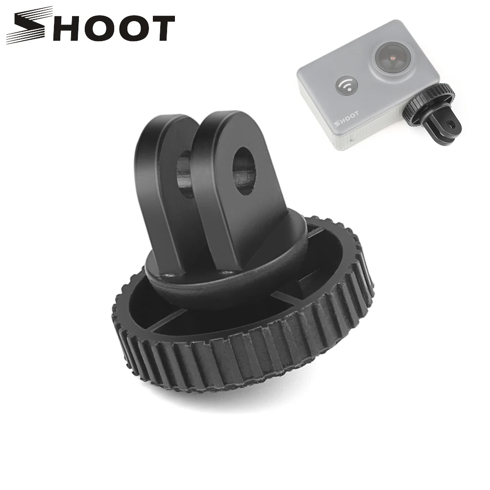 Съемка 1/4 дюйма мини штатив адаптер крепление для GoPro Hero 9 8 7 6 5 черный Xiaomi Yi 4K Sjcam