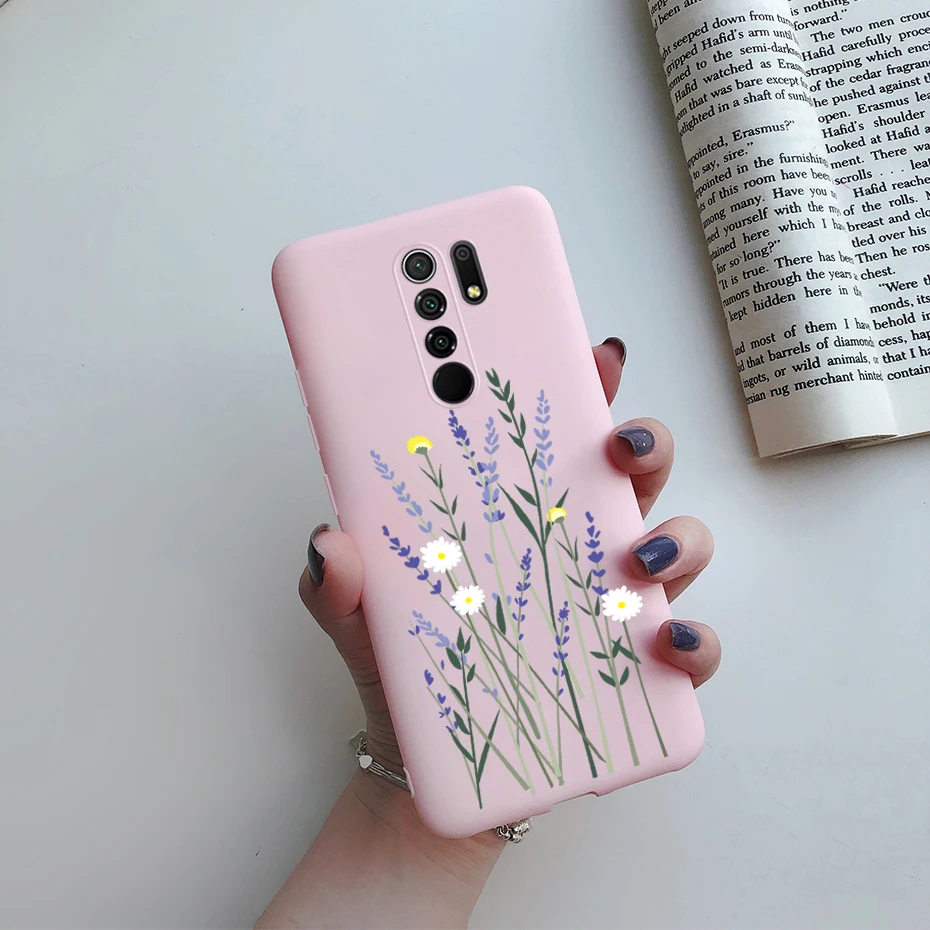 Silicone Soft Phone Back Protector Case Cover in Black