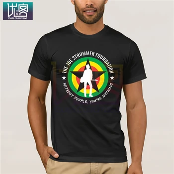

The Clash The Joe Strummer FOundation Without People You're Nothing T-Shirt Clothes Popular T-Shirt Crewneck 100% Cotton Tees