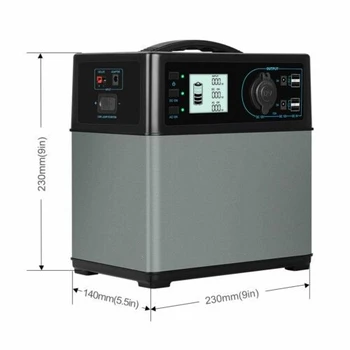 

400Wh 110V/220V Portable Energy Storage Systems Solar Generator Backup Power Camping Power Station