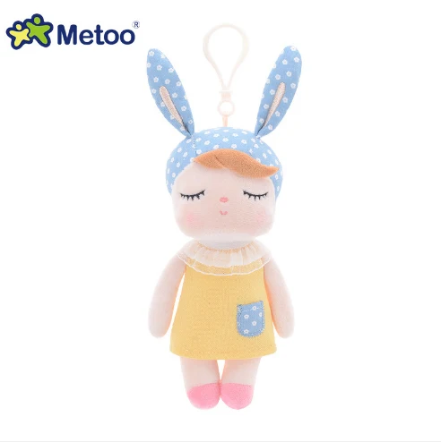 Бургундия Кукла Metoo Kawaii мягкие плюшевые животные Милая подвеска на Рюкзак Детские игрушки для девочек на день рождения Рождество кеппель кукла панда - Цвет: Бургундия