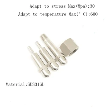 

Cylinder valve adapter nitrogen, hydrogen, G5/8, W21.8, DIN477, JIS, CGA
