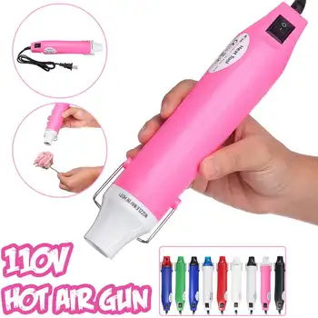 

Mini Hot Air Guns 110V/220V 300W Multicolor DIY Use Electric Powers Tool Portable Digital Heat Guns With Seat Shrink Best Gift