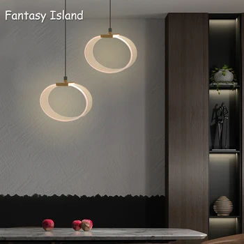 

Upscale Single head chandelier single head adjustable chandelier long line chandelier bedside hall chandelier combination lights