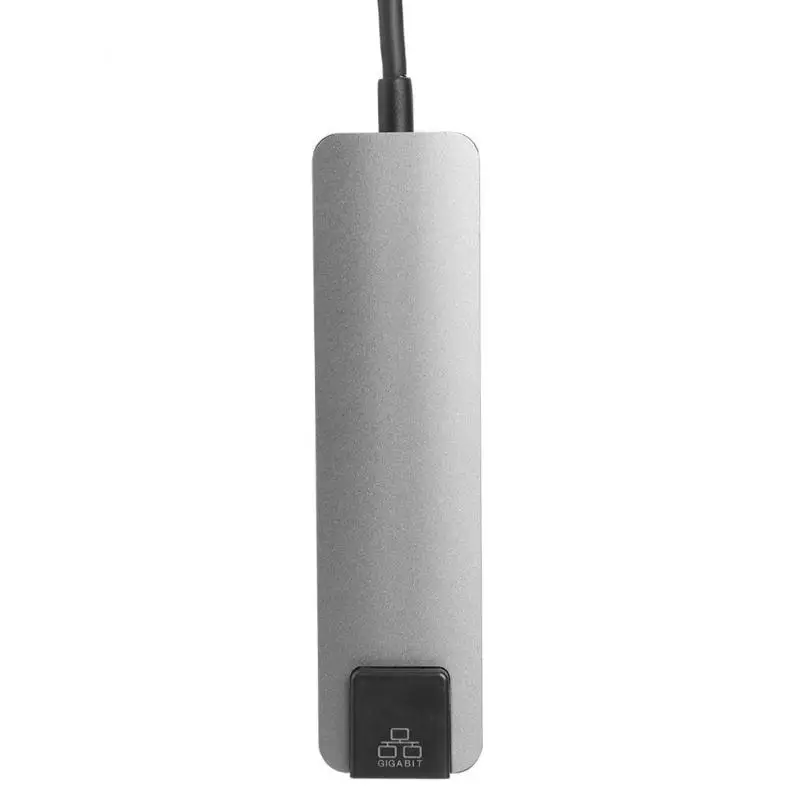 Горячая type-C концентратор Многофункциональный 5 в 1 type-C концентратор USB-C до 4K HDMI RJ45 USB3.0 type-C Кабель-адаптер для ноутбука