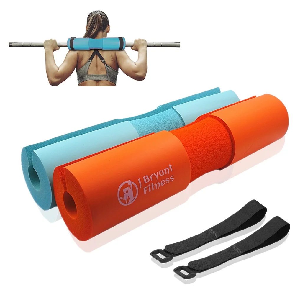 Barbell Squat Pad 10 Colors Available Protective Bridge for Weightlifting Hip Thrust Squats Lunges Relief Pressure from Neck | Спорт и