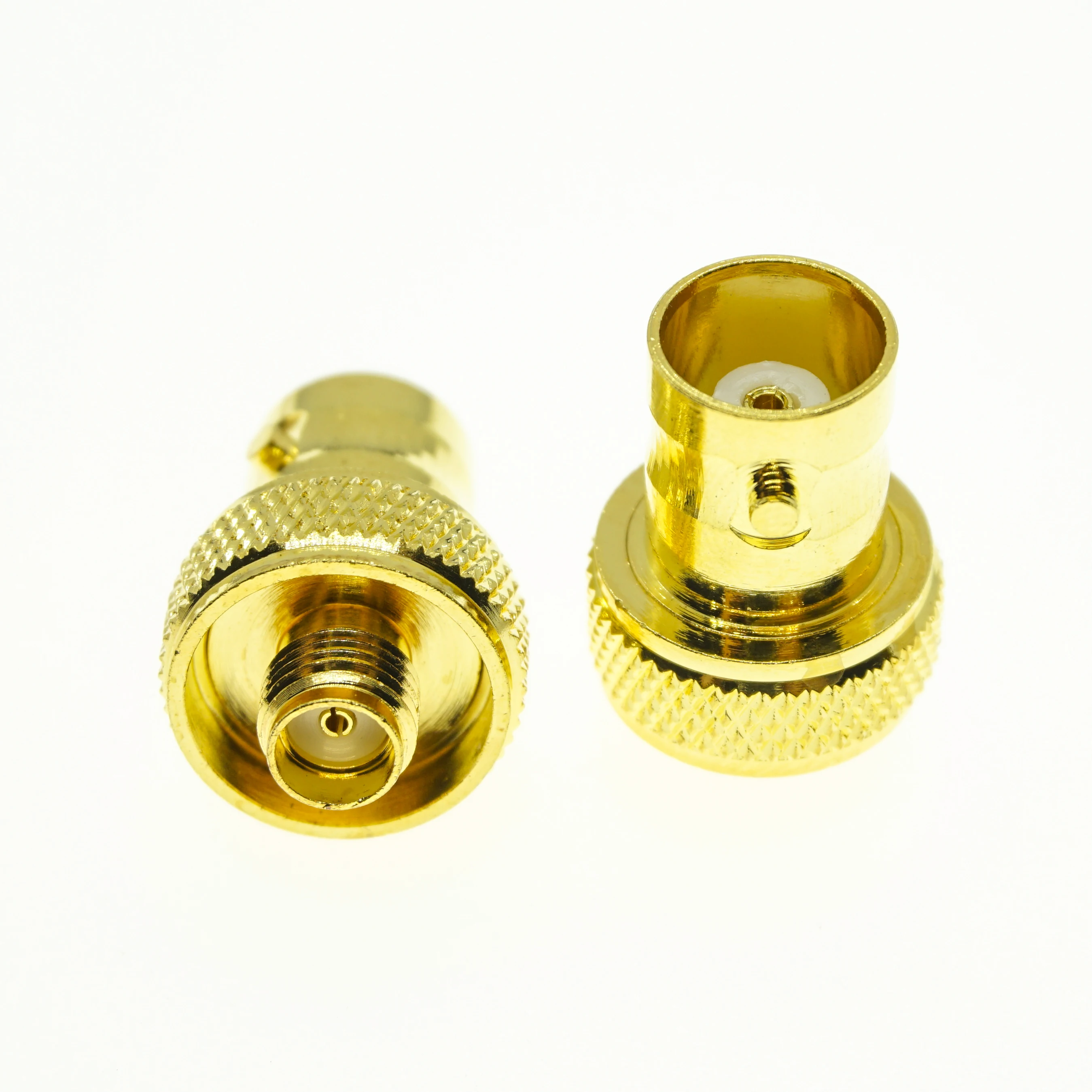 BNC To SMA Connector Antenna Female to Plug Gold Plated Q9 Straight Coaxial RF Adapters for Vertex Icom Kenwood | Обустройство дома