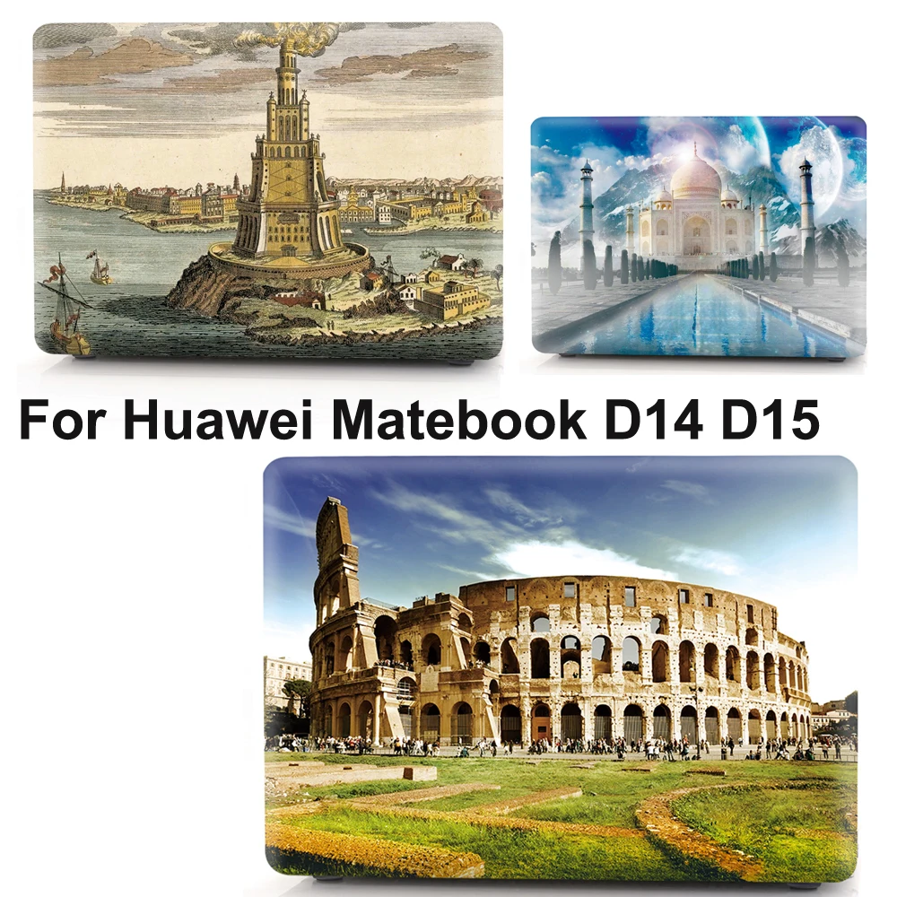 

2020 New Anti-resistant Hard Cover Shell Case For Huawei Matebook New D-14 D15 NBL-WAQ9R BOH-WAQR9 Matebook 13 14 X Pro 13.9