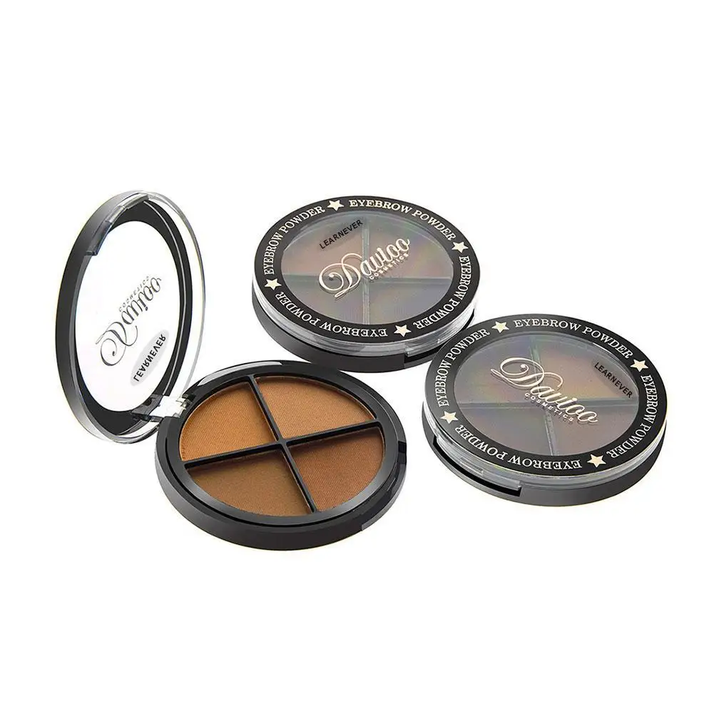 4 Colors Eyebrow Powder Palette Waterproof Shade For Eyebrows Enhancer Cosmetic Natural Eye Brows Shadow Cake Beauty Kit