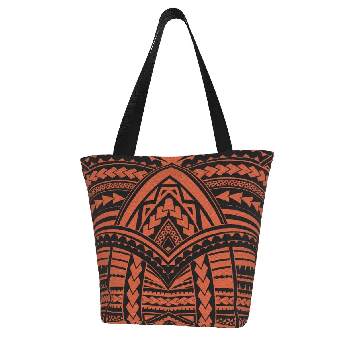 

NOISYDESIGNS Polynesian Traditional Pattern Women Canvas Tote Handbag Female Shoulder Bags Young Ladies Shopping Bag Girls