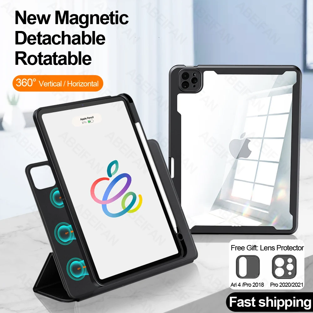 Per Ipad Air 3 4 5 2022 Custodia Per Ipad Pro 11 12.9 M1 Per Custodie 10.2 9Th 8Th 7Th Generation Pro 10.5 Per Ipad Mini 6 2021 Cover