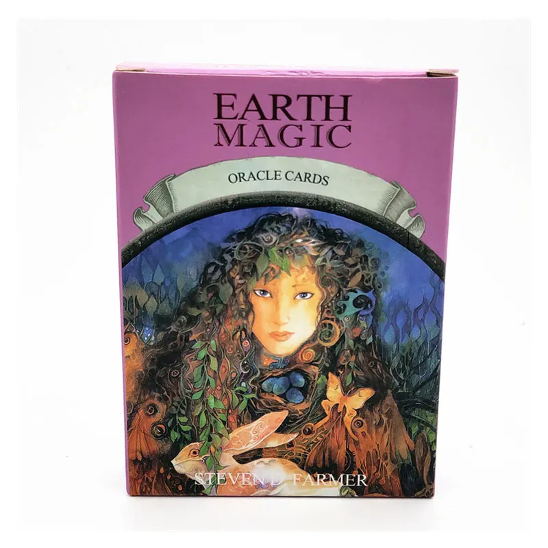 48 oracle карт земля Магия ead fate загадочная настольная игра, карты Таро карты для личного использования детские развивающие игрушки - Цвет: Светло-серый
