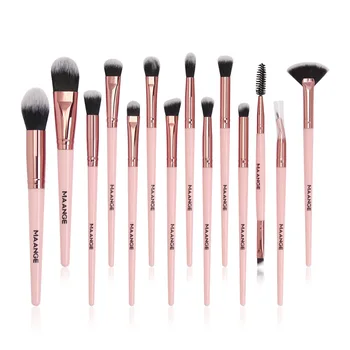 

14PCS/Set Make Up Brushes Professional Blending Eyeshadow Eyebrow Fan Brush For Makeup Beauty Set Make Up Brushes Tools