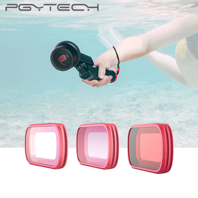 

Optional PGYTECH OSMO POCKET Scuba Diving Lens Filter Red Camera Filter for DJI Osmo Pocket Dive Red Filter Accessories