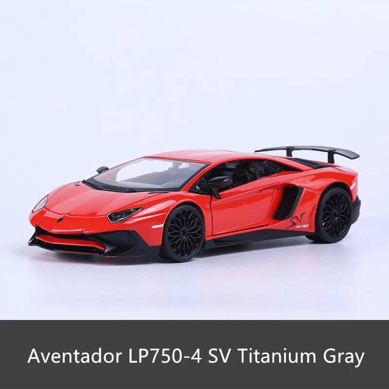 Bburago 1:24 Lamborghini Модель автомобиля высокая имитация литья металла детская игрушка бойфренд подарок моделирование сплав автомобиль коллекция - Цвет: LP750-4