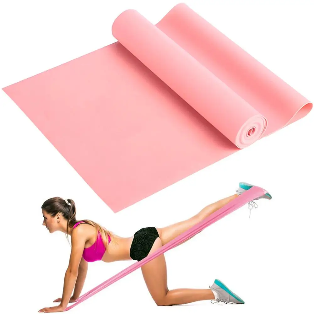

Resistance Bands Straps Exercise Bands for Physical Therapy Strength Training Yoga Pilates Stretching Non-Latex Elastic Band