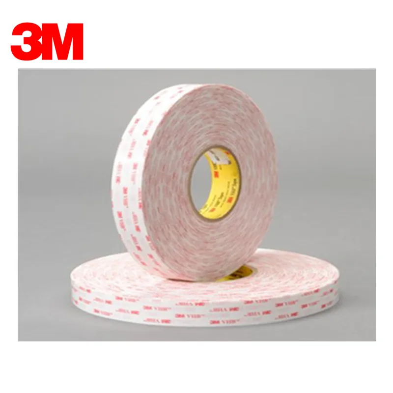 

Двухсторонняя лента 3M 4930 VHB 0,6 дюйма x 33 м/рулон, белая, толстая мм, Прямая поставка