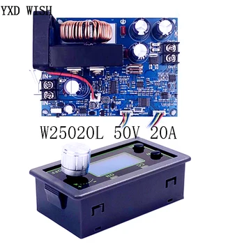 

WZ5020L DC DC Buck Converter CC CV Step-Down Power Module 50V 20A 1000W Adjustable Voltage Regulator Power Supply 5V 12V 24V
