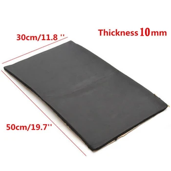 

2019 Car Sound Insulation Pad Self Adhesive Rubber Proofing Foam Mat Noise Deadener Car Acoustic Shield Mat Pad