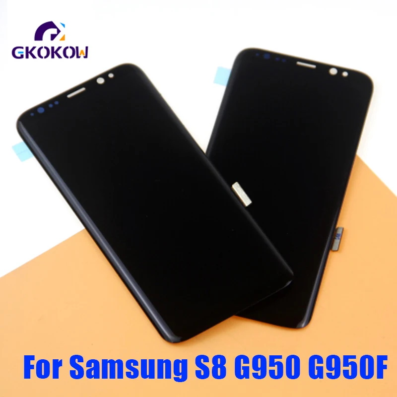 

Factory Screen For Samsung S8 Lcd Display G950F Original Replacement Touch Lcd For Samsung S8 Display Frame G950 G950U G950Fd