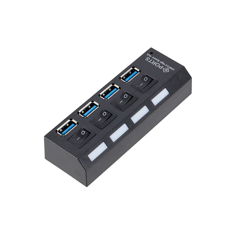 Creacube USB Hub 3,0 4 порта USB 3,0 концентратор разветвитель мульти концентратор высокой сверхскоростной 5 Гбит/с USB 3,0 концентратор для ПК