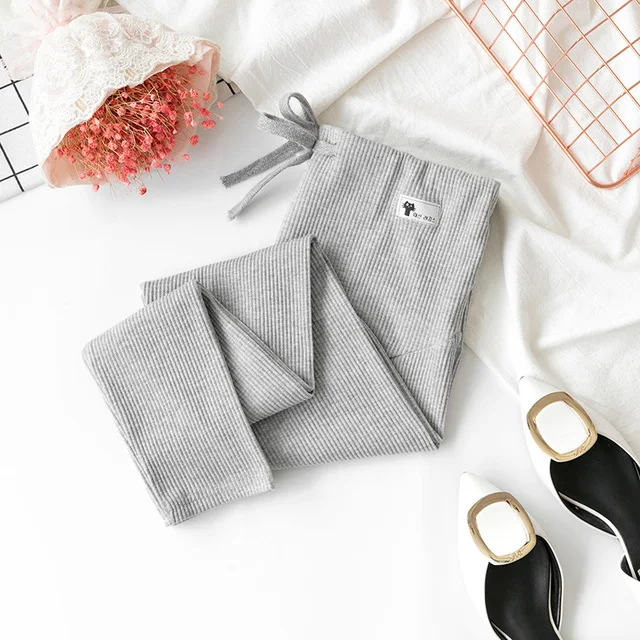 Maternity elastic Pants Soft Adjustable Waist Pregnant Women Leggings Pregnancy Clothes Ropa Mujer Embarazada Premama 5