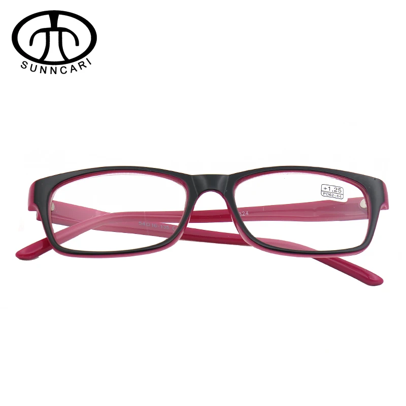 BLACK ROSE RED Очки для чтения, мужские, женские, для дальнозоркости, унисекс, очки, модные очки для зрения с диоптриями Oculos - Цвет оправы: BLACK ROSE RED