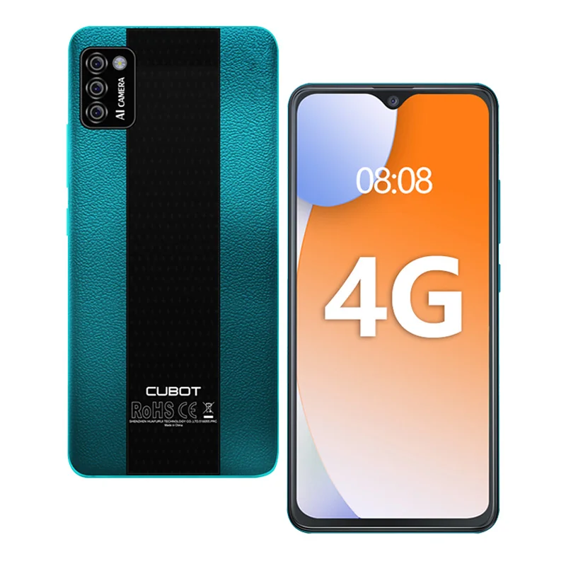 Cubot Note 7 Global Version 5.5'' Smartphone 2GB 16GB Triple Camera 13MP 4G LTE 3100mAh Android 10 Dual SIM Card mobile phone good cell phone for gaming