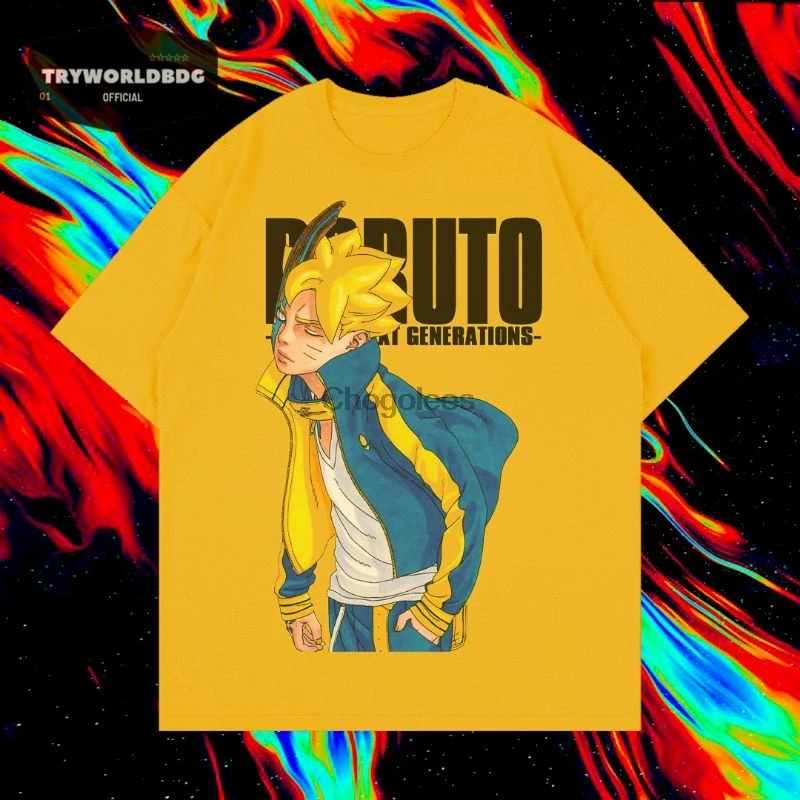Boruto次世代スタイルヴィンテージtシャツアニメtシャツ Tシャツ Aliexpress