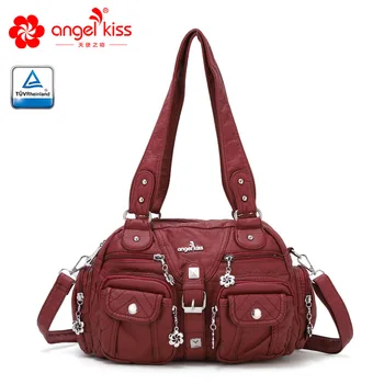 

Angelkiss Women Handbags fashion women messenger bags Retro Female crossbody bag shoulder bolsa high quality Ladies handbags