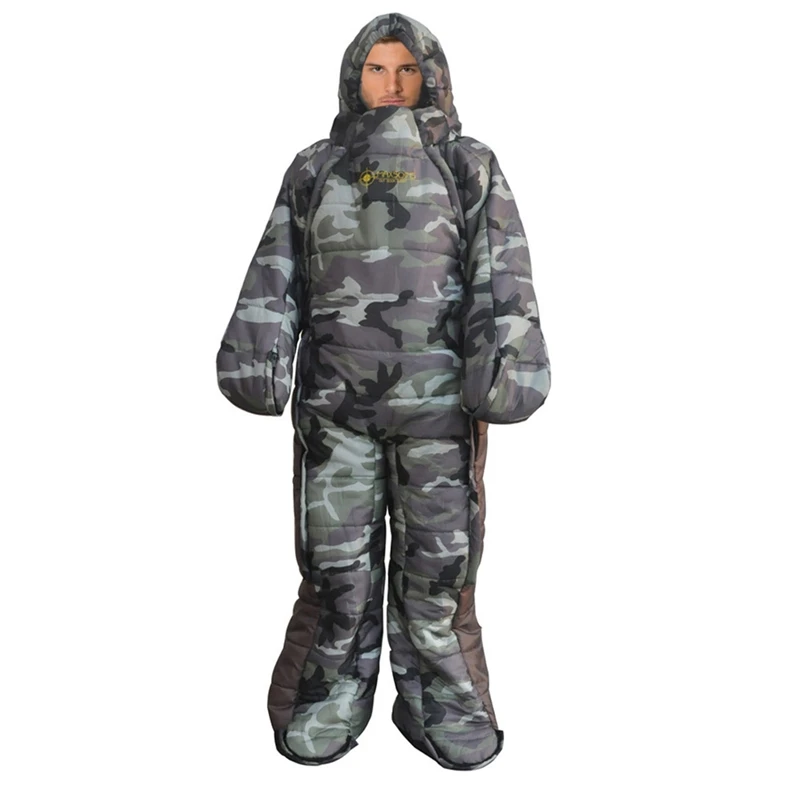 

Camping Sleeping Bag Comfortable Humanoid Windproof Warm Sleeping Bag Outdoor Camping Hiking Winter Adventure Travel Equipment 5
