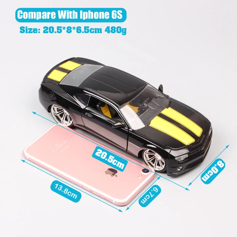 Childs Jada 1/24 автомобильные весы GM Chevrolet Camaro SS 2010 GM спортивные металлические литые игрушки и модели автомобилей коллекции