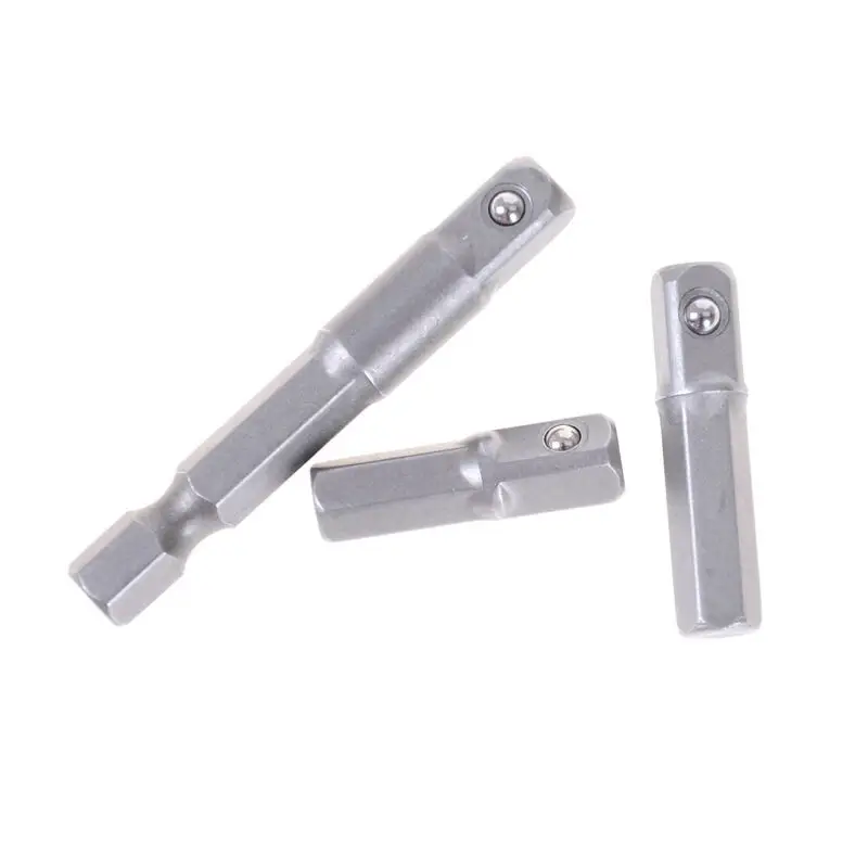 Impact 5x Drill Inch Driver Adapter Bit Nut Extension 3//8/" 1//2/" 5ps 1//4/" Socket