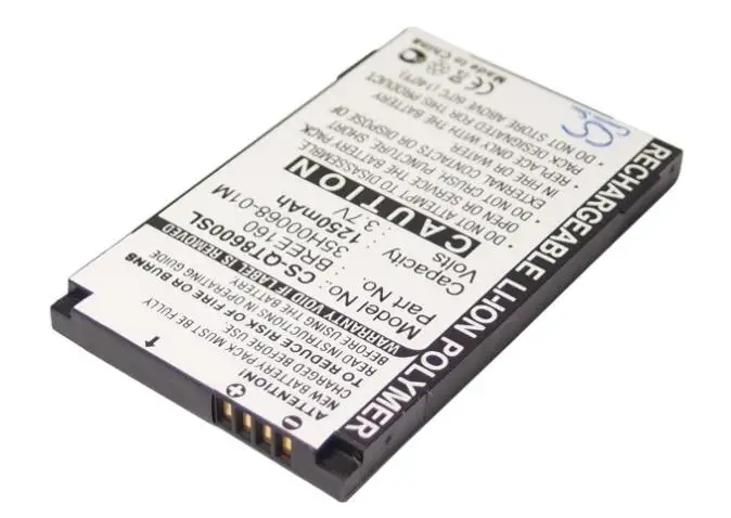 Cameron sino 1250 мАч аккумулятор для DOPOD 595 35H00068-01M BERR160 для htc Breeze 100 Breeze 160 MTeoR 35H00068-01M BERR160