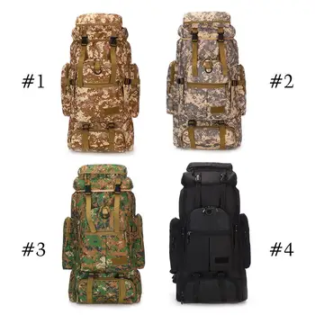

Traveling Backpack Practical Durable 7cm 75L Nylon Outdoor Climbing Bag Military Accessorie High Capacity