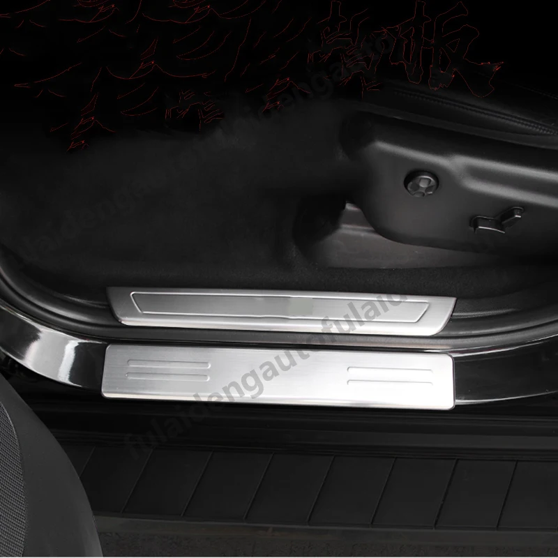 4 шт. для Jeep Grand Cherokee- порог из нержавеющей стали, накладные пороги, предохранительные щитки, пороги для автомобиля