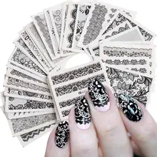 

Colorful 24Pcs/Set Exquisite Manicure Art Foils Totem Transfer Paper Nail Sticker Creative for Beauty