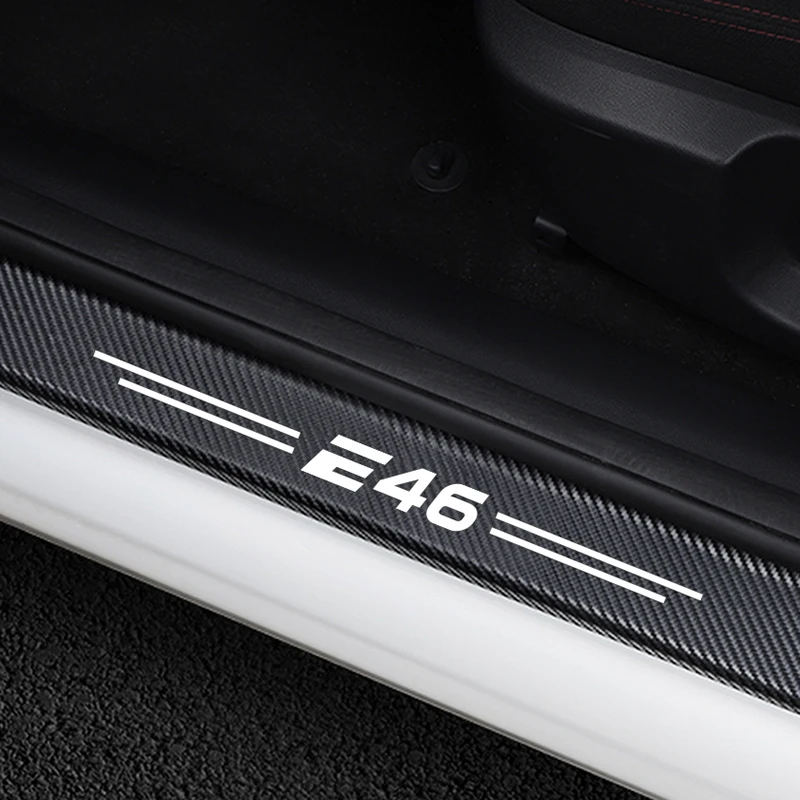 4 шт./компл. для BMW E46 3 серии Спорт Авто порог двери декор крышка наклейка
