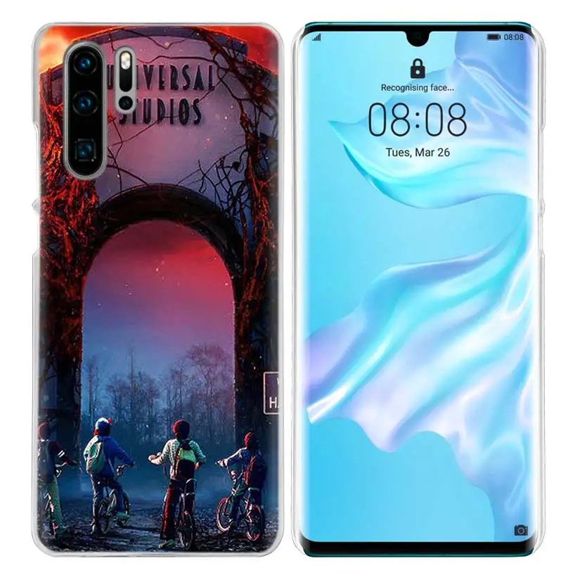 Чехол для ТВ-шоу странные вещи для huawei P20 P Smart Z Plus P30 P10 P9 P8 mate 30 20 10 Lite Pro жесткий чехол для телефона - Цвет: 04