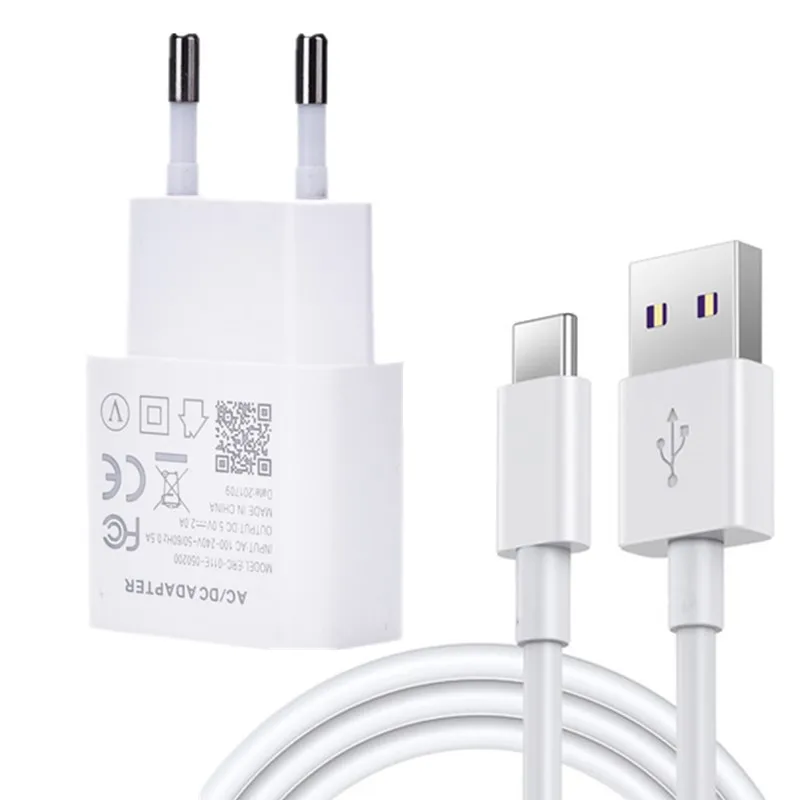 Caricabatterie Rapido Per Huawei Y3 Ii Y3 2017 L02 L22 Y5 Lite 2017 Y3 2018 Y5Ii Y6 Ii Cavo Compatto Type-C Usb Supercharge P30 Lite P20