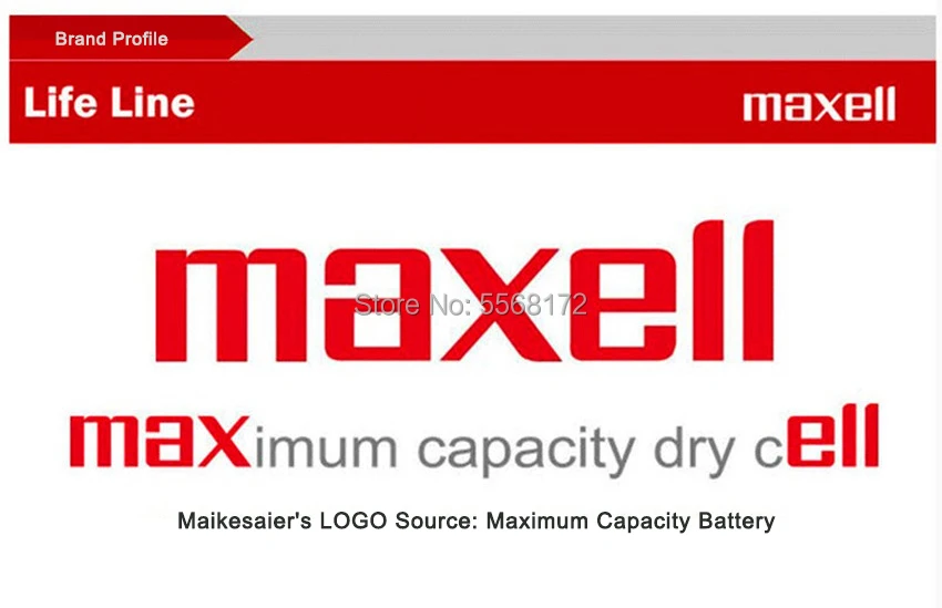 200 pces para maxell 3 v cr2032
