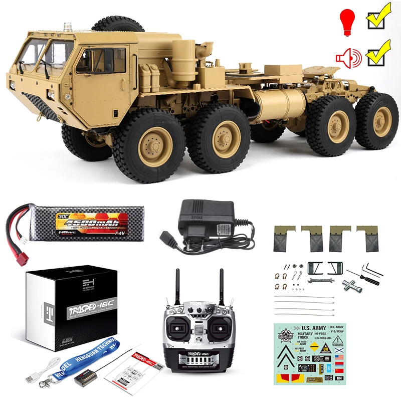 8x8    1/12 HG P802 RCミリタリートラック Amazon.com: TOUCAN RC HOBBY 8x8 RC Military Truck 1/12 HG