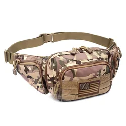 Outdoor Sports Multifunctional Storage Pockets Mountaineering Riding Portable Bag Field Army Fan Tactical Pockets