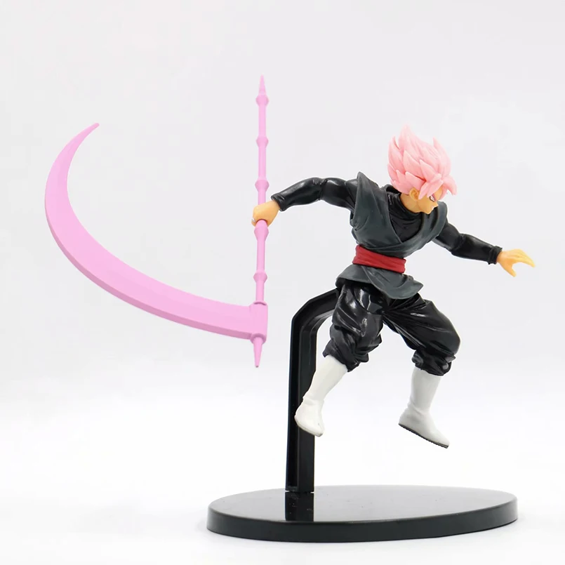 18 см японское аниме Dragon ball Z goku ПВХ экшн фигурка игрушка розовые волосы zamas Dark